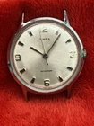 Vtg Timex Marlin Watch Men 33mm Silver Tone No Band Manual Wind 1968 2014 2468