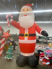 12 Foot Super Giant Christmas Inflatable Santa Claus Christmas Decoration