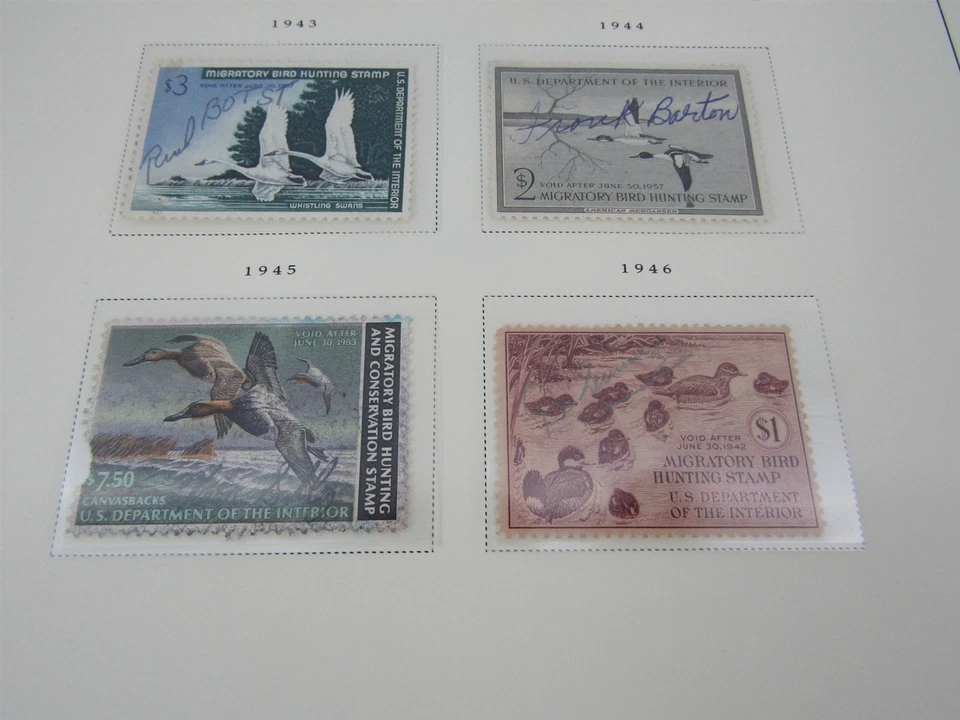 Nystamps US revenue Duck stamp collection high cost n8xc - Image 4 of 4