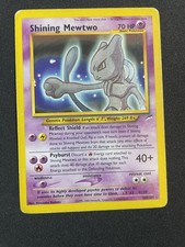 Shining Mewtwo 109/105 Neo Destiny Unlimited Holo WOTC Secret Rare 2002 HP