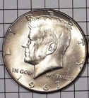 (1) 40% Silver Kennedy Half Dollar Circulated, Mixed Date - Lot #04 - 99¢ Start