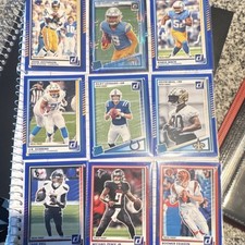 Donruss Press Proof Rated Rookie NFL Lot (9) Jefferson Mack Tre Harris refractor