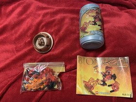 LEGO Bionicle Toa Mata Complete Set 8531 8532 8533 8534 8535 8536 Tins + BA's