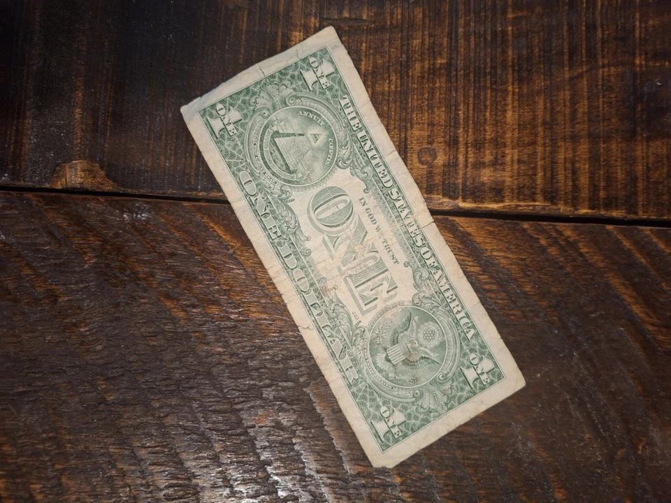 Birthday Note I Dollar Bill  1964 Dec 12 - Image 4 of 4