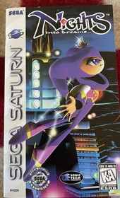 Nights Into Dreams - Sega Saturn - Includes Manual