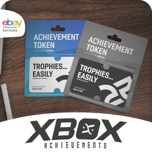 🔵 XBOX 360 ACHIEVEMENTS SERVICE TOKEN 100% COMPLETION GAME TROPHY GAMERSCORE