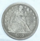 1870 Liberty Seated Dollar
