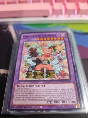 Frightfur Chimera - SP17-EN039 - Starfoil Rare - 1st Edition x1 - heavy Played