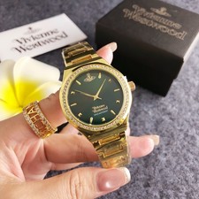 Women’s Vivinne Westwood Quartz Watch 36mm Fashion Round Wristwatch with one Box