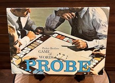 Vintage 1964 Parker Brothers Probe Game Of Words 99% Complete Good Condition