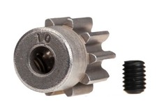 Traxxas 6746 - Steel Pinion Gear, 32P, 10T  Set Screw