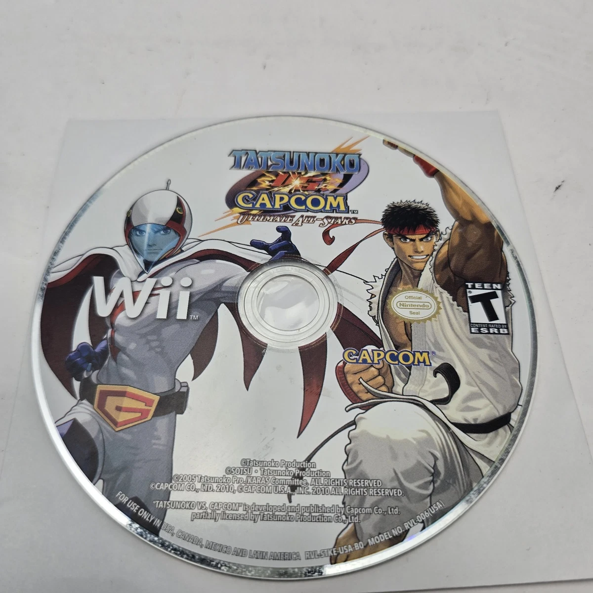 Tatsunoko vs. Capcom: Ultimate All Stars Video Games for sale | eBay