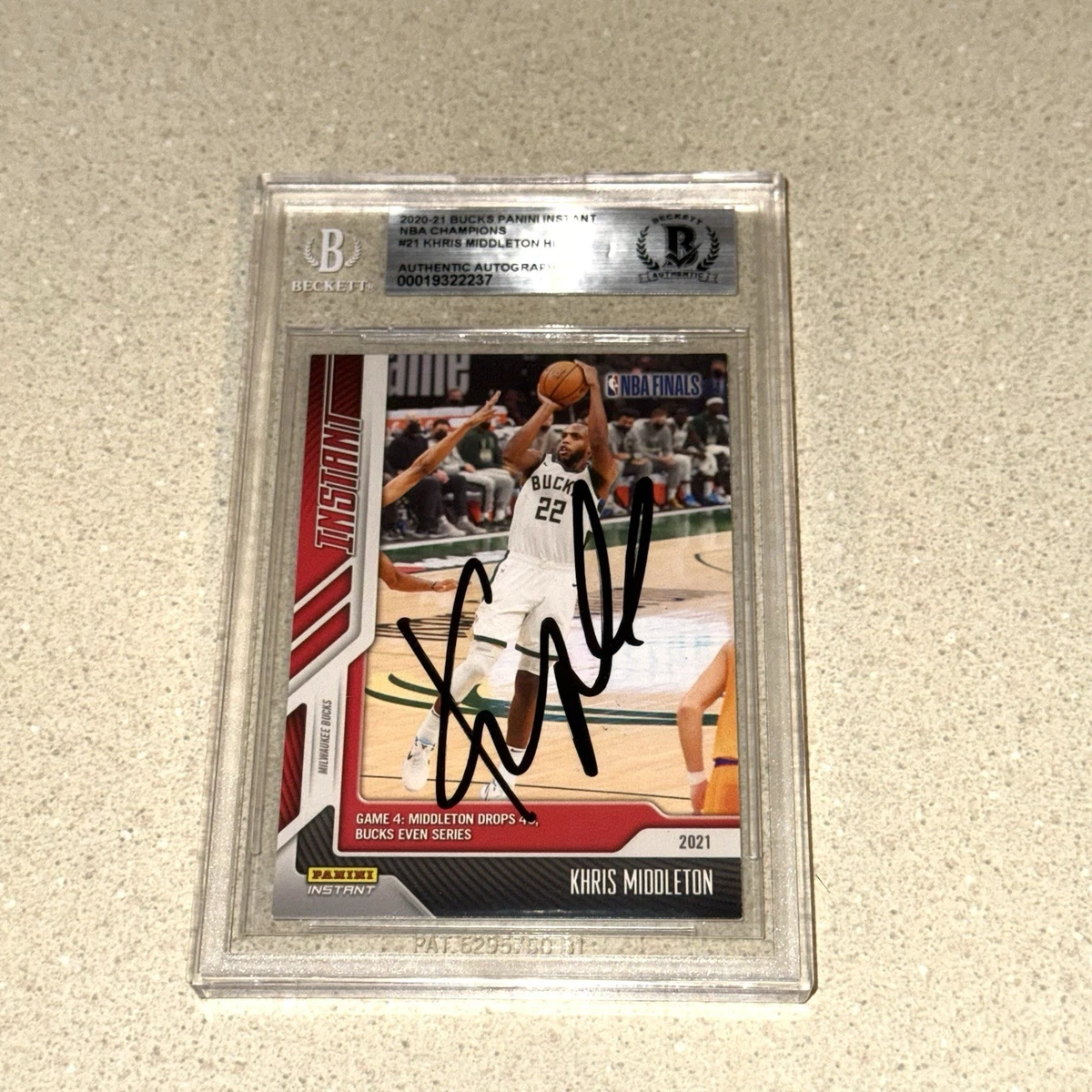 Khris Middleton NBA Original Autographed Items for sale | eBay