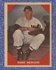 1960 Fleer Baseball Greats # 70 Bobo Newsom - Washington Senators