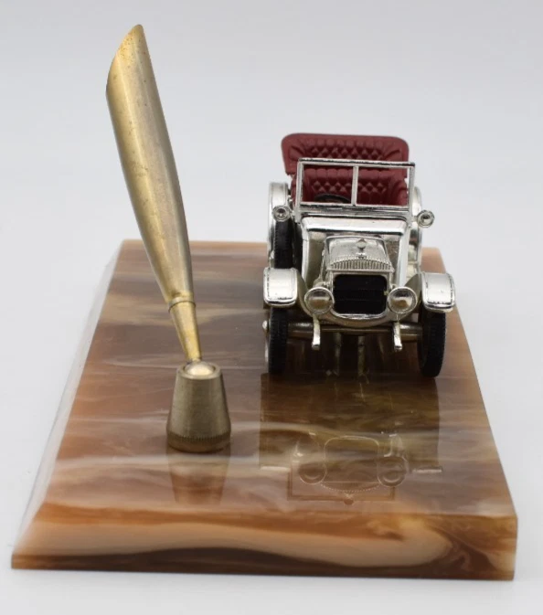 Matchbox Models of Yesteryear Y13 Daimler Type A12 1911 chrome. Giftware Lesney - Bild 2 von 4