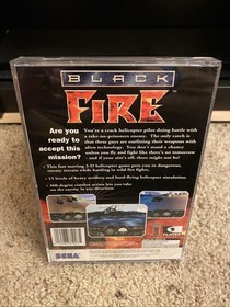Black Fire Sega Saturn CIB Complete w/ Manual Reg Card Authentic Tested Nr. MINT