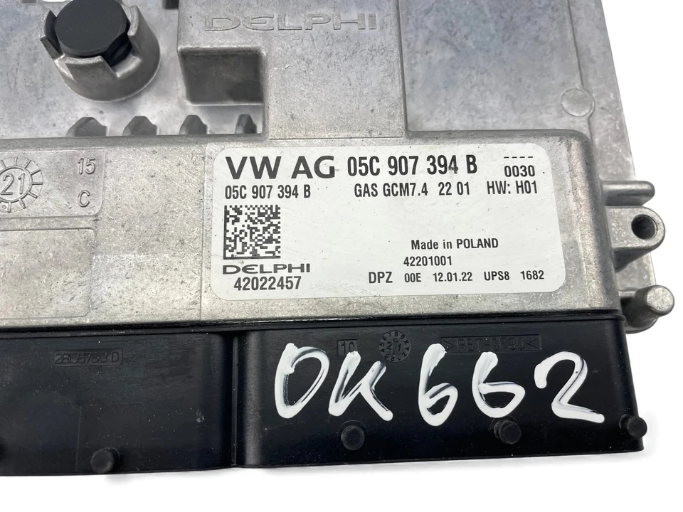 Centralina motore AUDI A3 8V1, 8VK ECU 05C907394B 2018 33069445 - Immagine 2 di 4