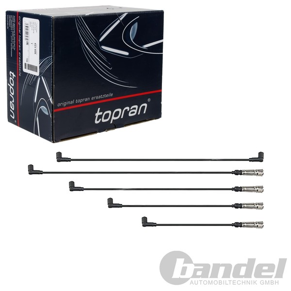 Topran 5 ZÜNDKABEL-SATZ Passend FüR Seat Arosa Cordoba Ibiza VW Golf Polo Vento-image