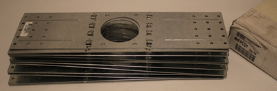 #ad Holdrite HFPCD1 1 4quot; 1 1 4quot; Hydroflame Corrugated Metal Deck Plates Lot of 10 $54.74