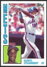 1984 Topps - Darryl Strawberry #182 (RC)