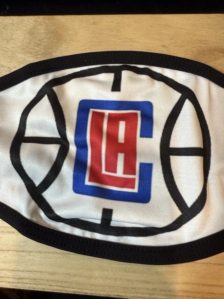 Adult Face Mask Los Angeles Clippers Reusable - A2000 - Image 2 of 4