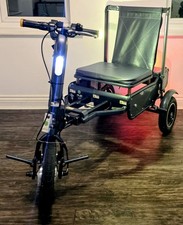 eFOLDi 1.5 Explorer Folding Mobility Scooter VG Condition Travel Plane Holiday