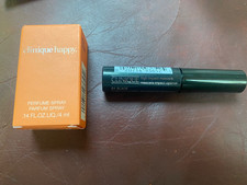 NIB LUXURY Clinique Set 2 pieces Happy Perfume Spray and Black Mascara 