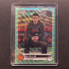 Eli Ellis 2022-23 Topps Chrome Overtime Elite Aqua Wave /199 City Reapers #30