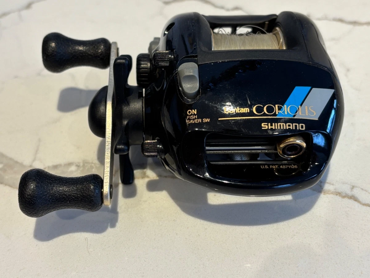 Moulinet Shimano Bantam Coriolis CO-100 Baitcast (1991) - Excellent État