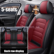 Fit For Toyota Tacoma Crew Cab 4-door Car 5-seat Covers Luxury Leather Full Set Fit For Toyota Tacoma Crew Cab 4-door Car 5-seat Covers Luxury Leather Full Set