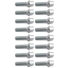 H&R 1455002 16 x Mercedes Type Ball Seat Wheel Lug Bolts 14 x 1.5 x 50 mm Set