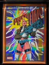 2026 Topps Finest Fantastic Four Phenoms Invisible Woman Orange /25
