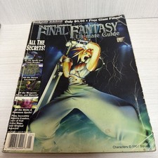 Final Fantasy 7 Ultimate Strategy Guide NO POSTER Versus Books, 1997 RARE