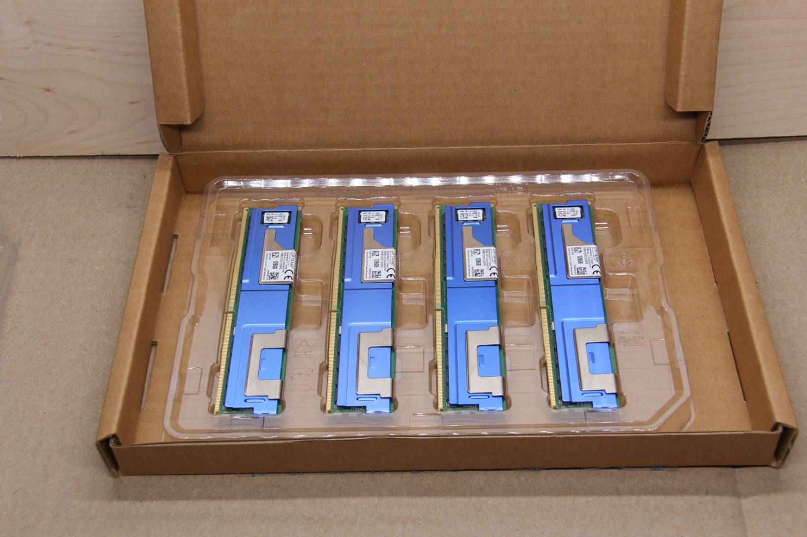x4 Intel 128GB NMB1XXD128GPS Optane Memory 200 Series PMEM Module 3200 ...