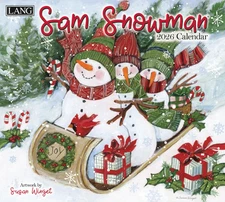 Lang Sam Snowman 2026 Wall Calendar