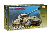 Zvezda 3678 - 1/35 Wwii Dt. Pzkpfw V Panther Ausf. D - Neu