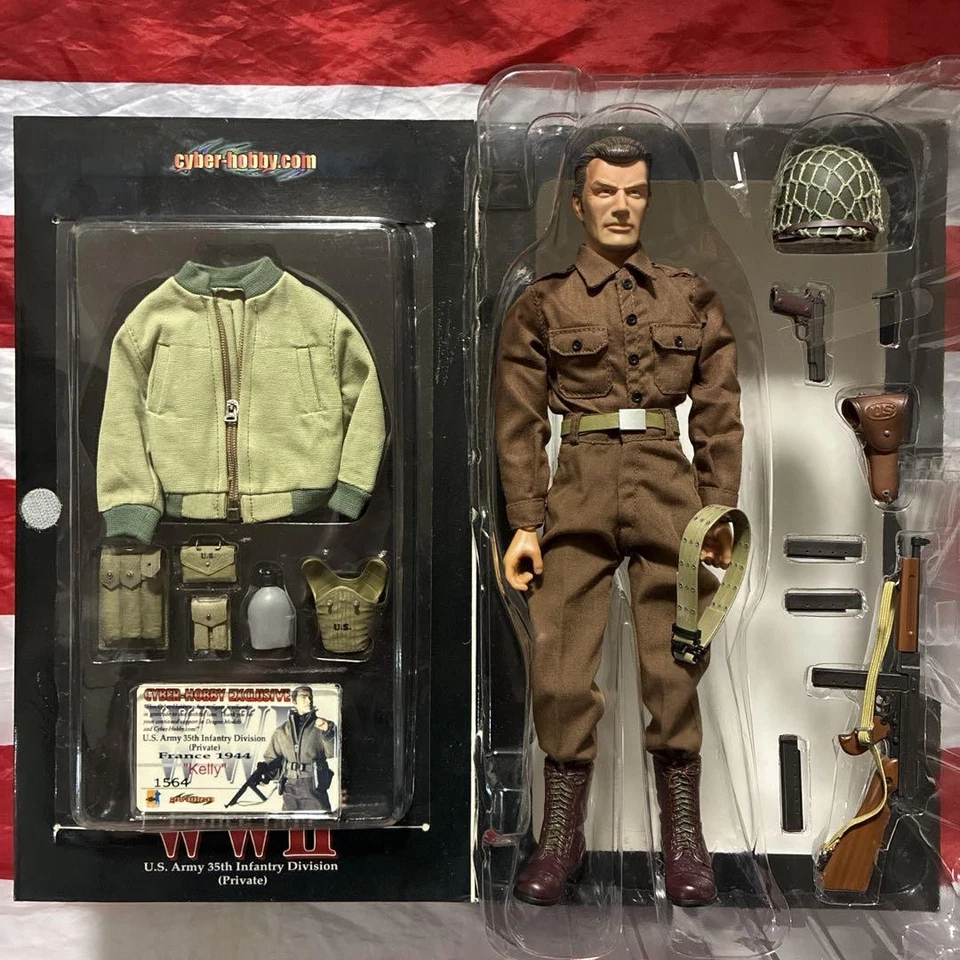 Dragon Models 1/6 scale US Army 35th Infantry Division Private Kelly Tracking - Image 3 of 4