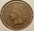 1894 Indian Head Cent Good