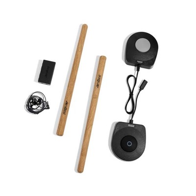 AeroBand Elektronisches Schlagzeug PocketDrum2 MAX Air Drum Sticks Pedale Bluetooth