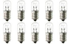 CEC Industries #4T4 1/2/120V-1 9/16 Bulbs, 120 V, 4 W, E12 Base, T-4.5 shape