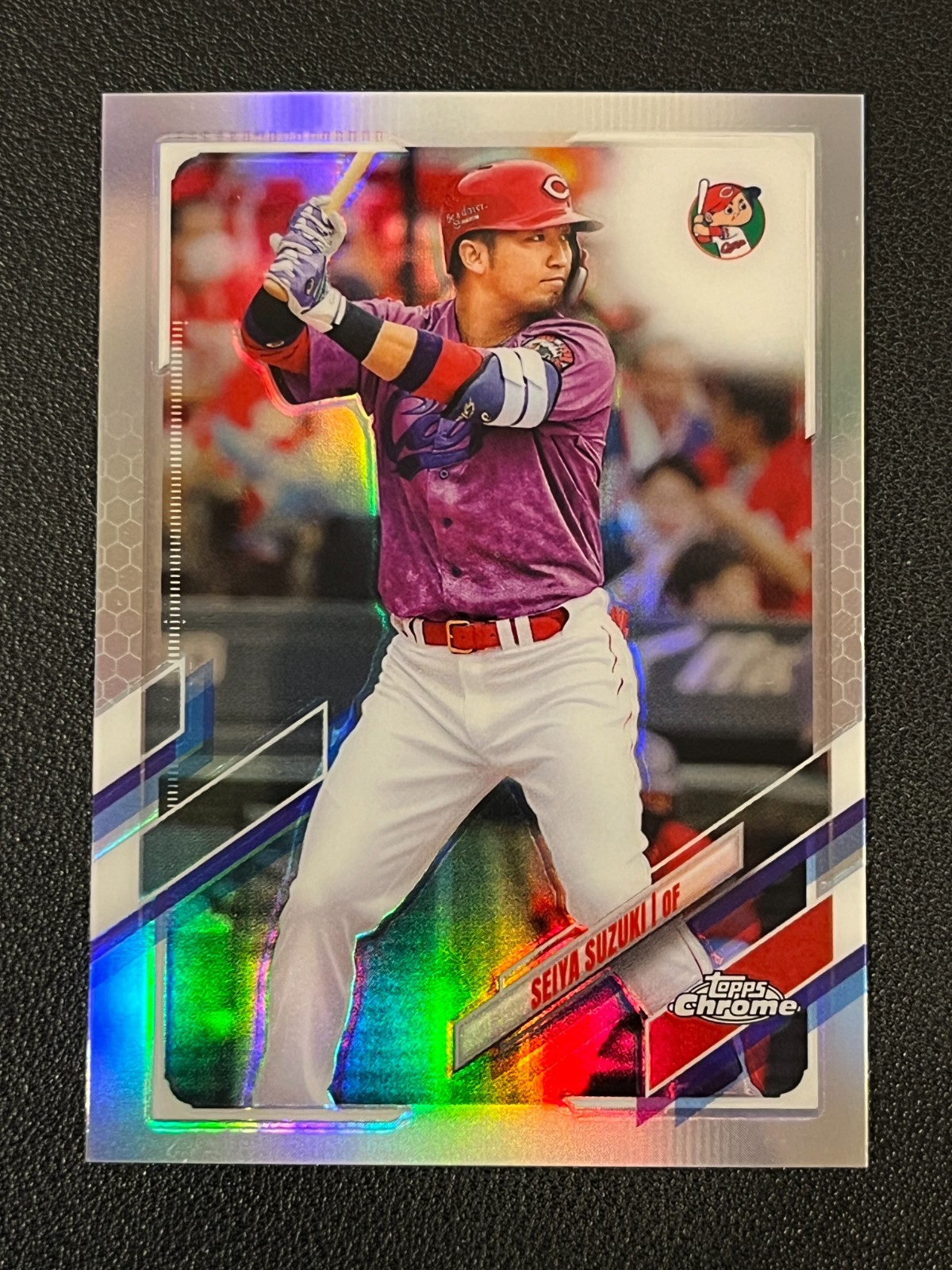 Seiya Suzuki 2021 topps Chrome Nippon NPB Refractor 139 Cubs 