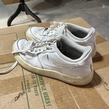 Nike Air Force 1 Low LE Triple White AF1 Sneakers DH2920-111 Youth Size 6.5