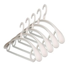 Plastic Clothes Hangers 20 Pack, Extra Thick Wide Shoulder Coat Hangers with ...