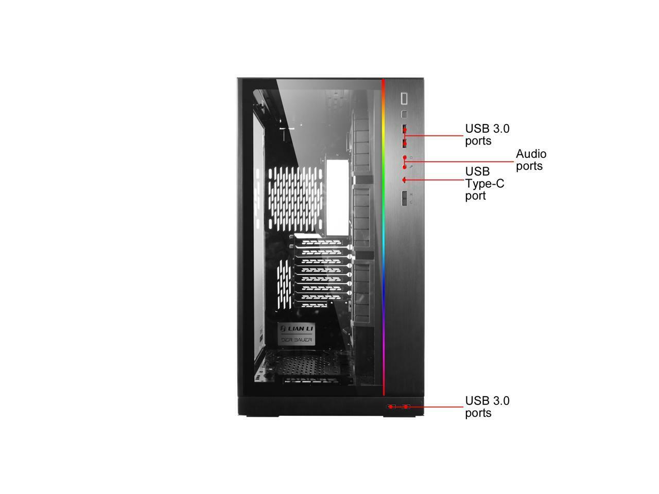 Lian Li O11d Xl X Pc O11 Dynamic Xl Tempered Glass E Atx Case Black For Sale Online Ebay