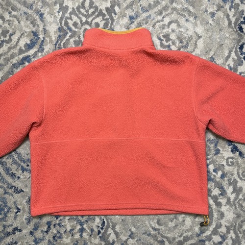 Columbia - Women's Half Zip Relaxed Fit Fleece Pullover Size L  Salmon Color - Picture 8 of 9