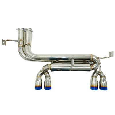 Streetstar Edelstahl Sportauspuff  4x 76mm Titan-Optik für BMW 3er E46 M3 3.2