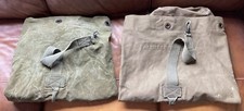 US military green bag packs vintage collectible canvas large rucksacks stamped