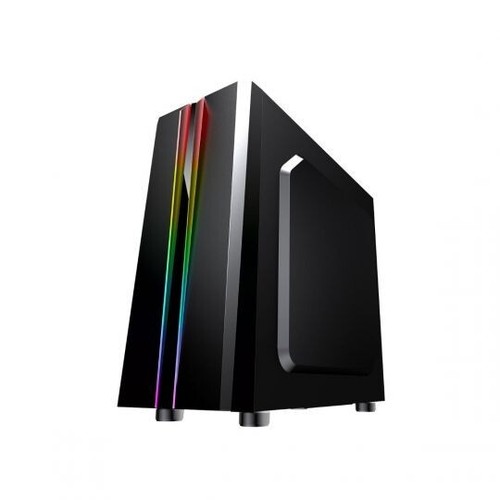 CiT Zoom RGB ATX Gaming PC Case LED TEMPERED GLASS