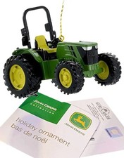 John Deere Utility Tractor Christmas Ornament