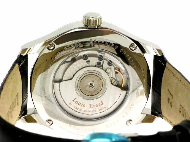 Louis Erard 1931 94205 AA02A Nniversary Gmt Doppelzeit Big Datum Automatik Ss - Bild 4 von 4